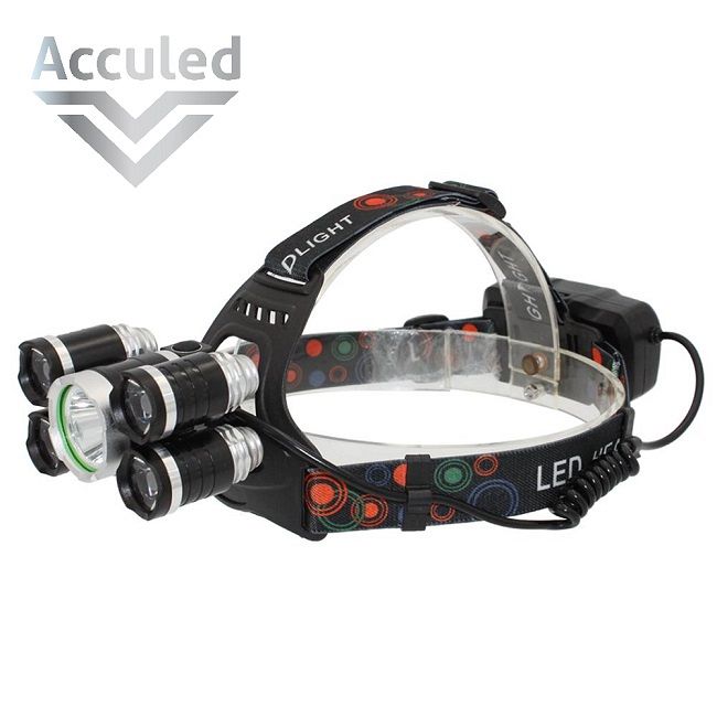 Tenslotte behandeling Recensent led hoofdlamp 2200 lumen 5 leds - Offroad & Adventures
