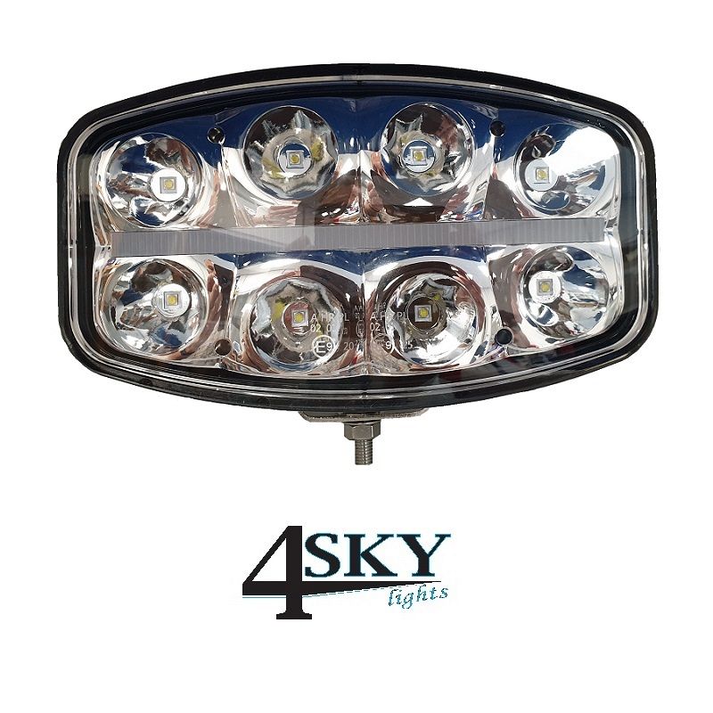 Plaatsen verbrand tuin Vision-Q Led verstraler met positielicht R112 gekeurd model Hella Jumbo -  Offroad & Adventures